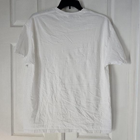 Retro cybergrunge emo skull rose handmade tshirt - Picture 2 of 4